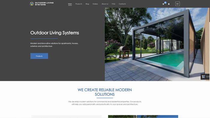 Outdoor Living Systems main website